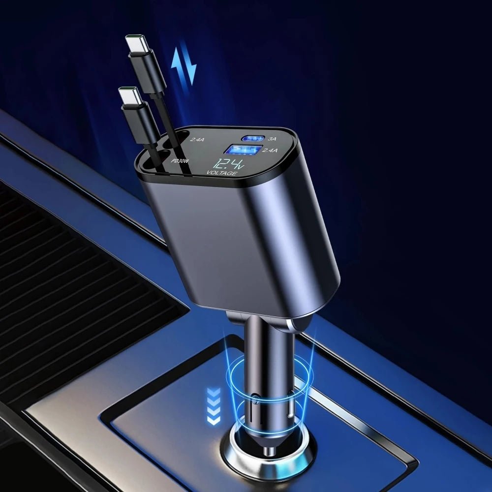 chargeur allume cigare 2 USB-C