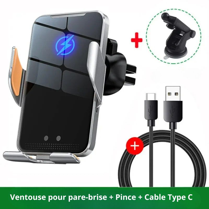 chargeur induction voiture ventouse