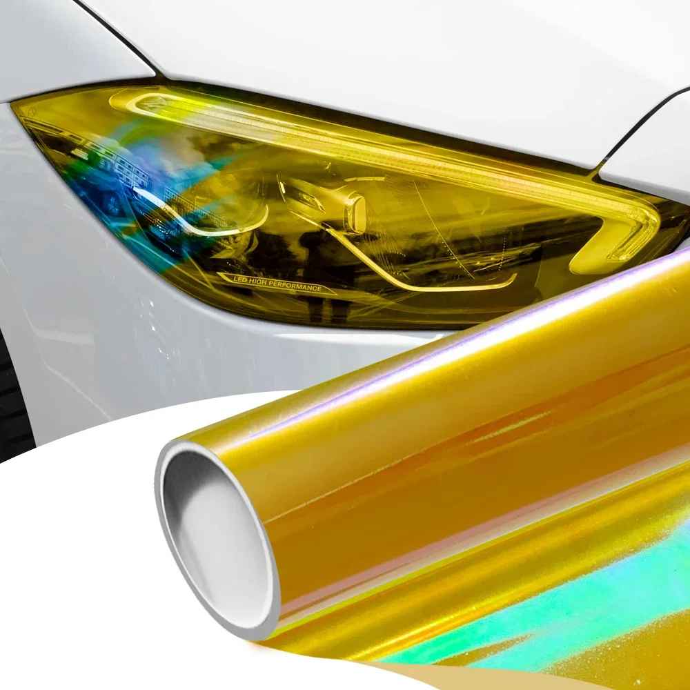 covering voiture jaune