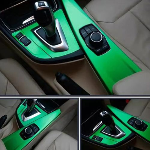 covering voiture console vert