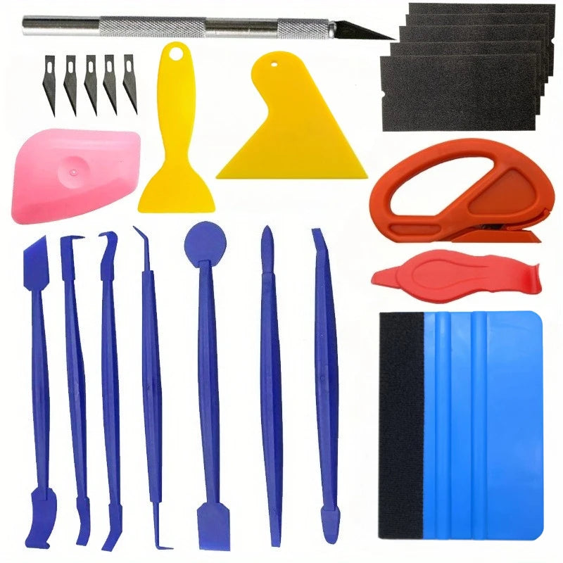 kit spatule 24pcs-bleu