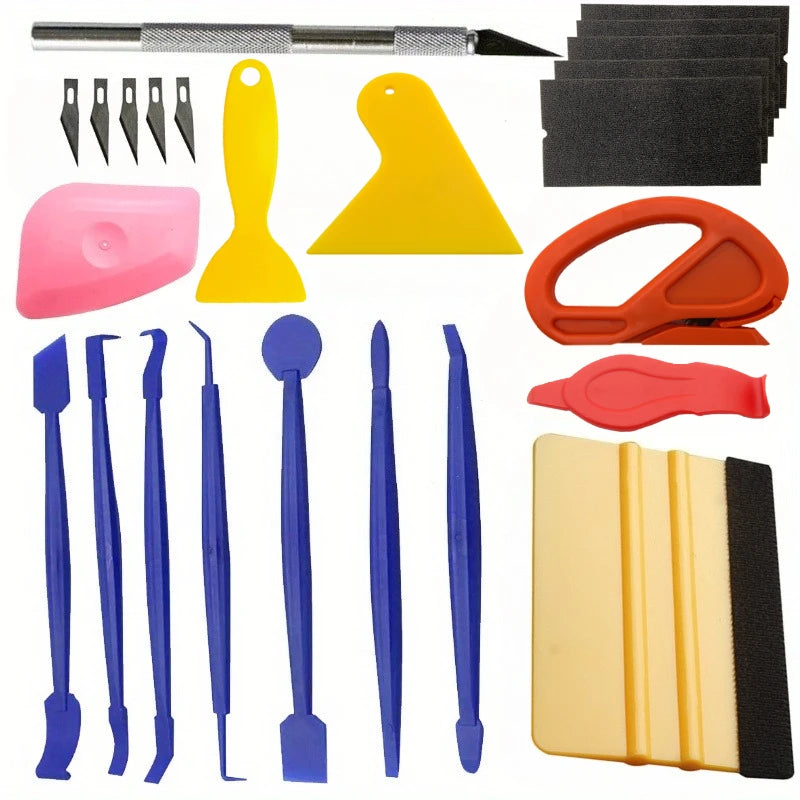kit spatule 24pcs jaune