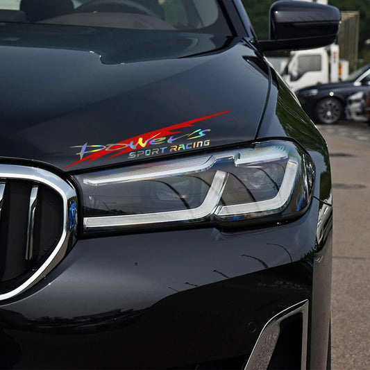 autocollant voiture allure sport laser