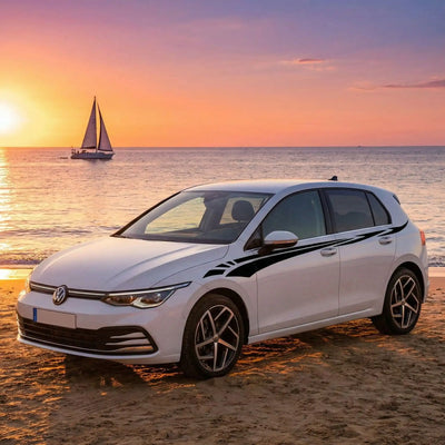 autocollant-voiture-pour-vw-noir-plage