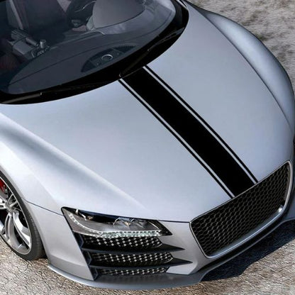 autocollant voiture noir