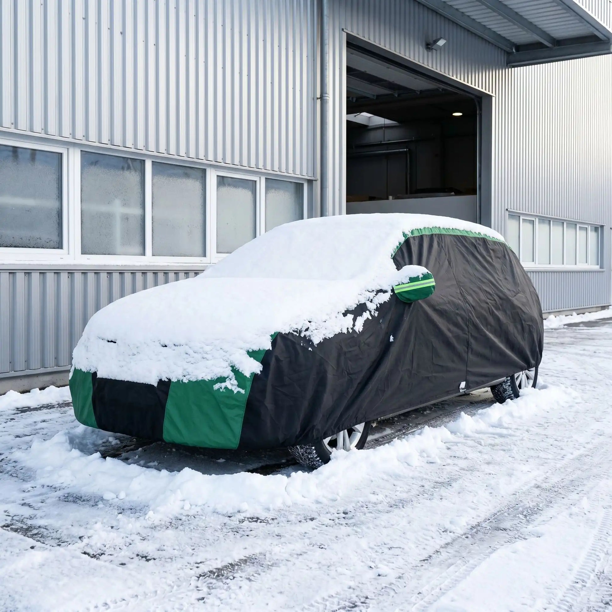 bache pour voiture protection neige