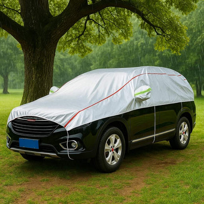 bache voiture protection sur vus noir