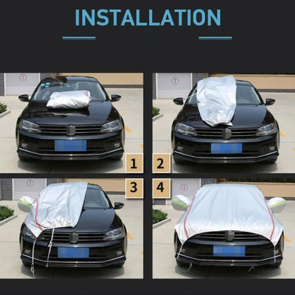 bache voiture installation