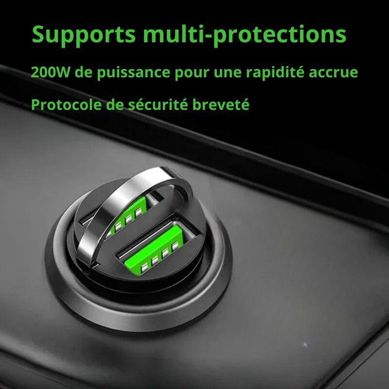 chargeur allume cigare compact