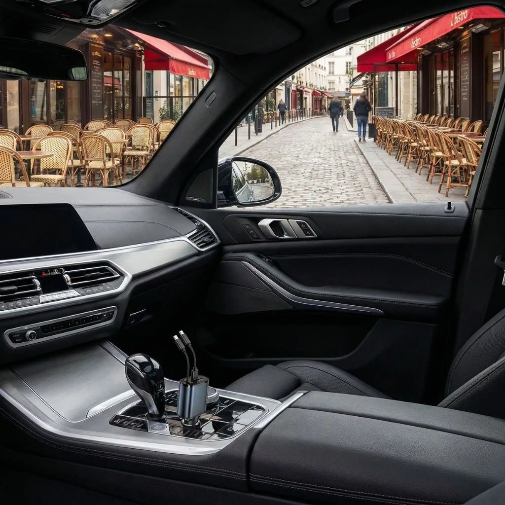 chargeur allume cigare multifonction voiture luxe