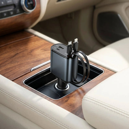 chargeur allume cigare dans votiture luxe 