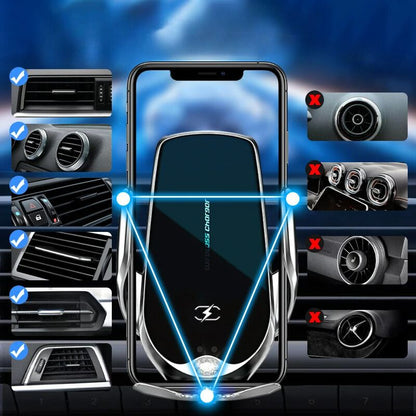 chargeur induction voiture  triangle