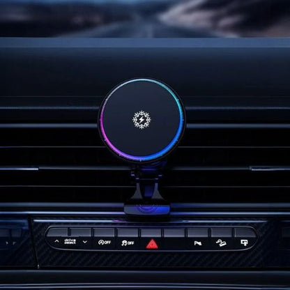 chargeur induction voiture effet