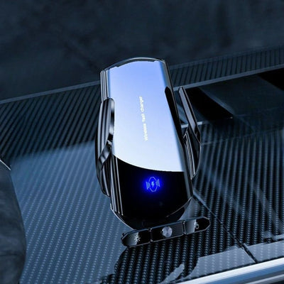 chargeur induction voiture noir