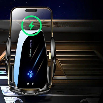 chargeur induction voiture logo