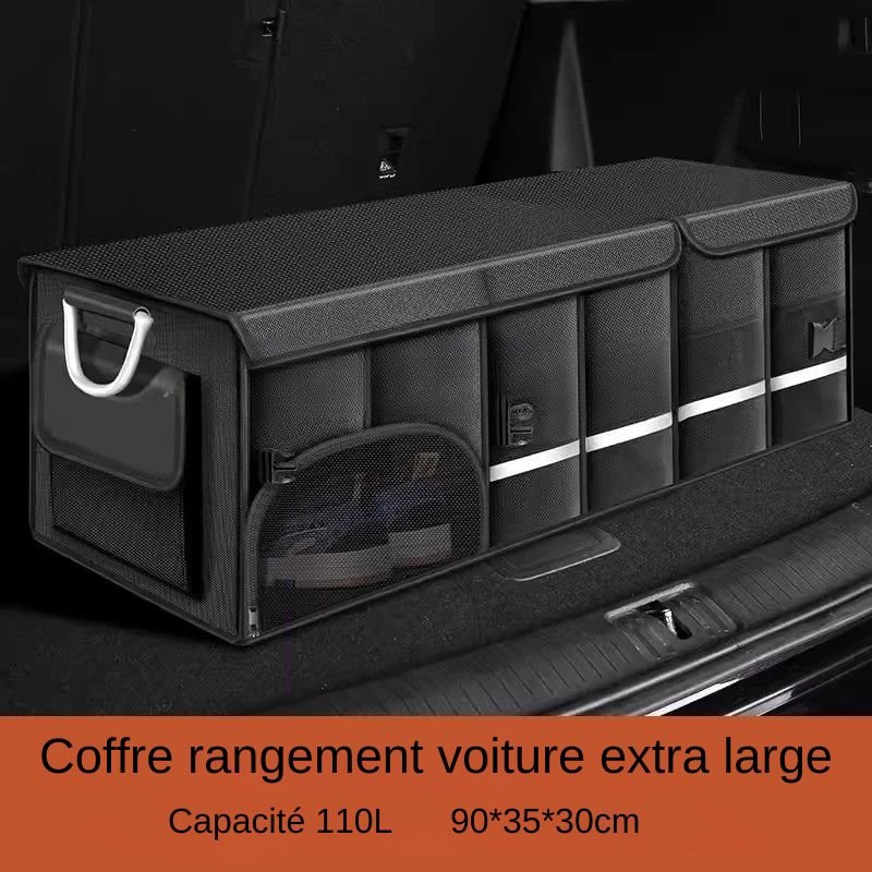 coffre rangement voiture 110L