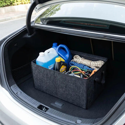 coffre rangement voiture antiderapant utilite