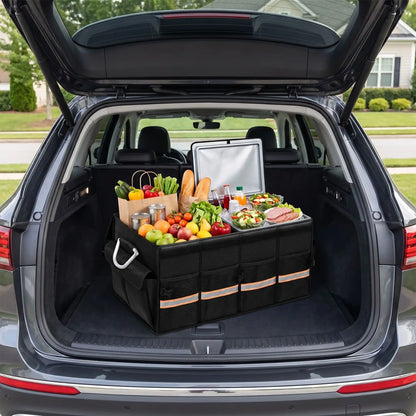 coffre rangement voiture pliable noir