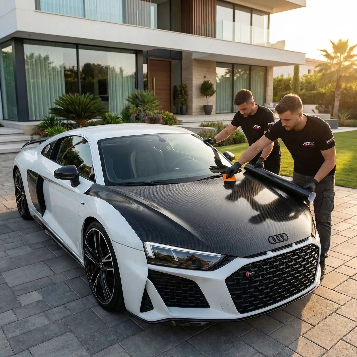 covering voiture illusion 3d installation facile