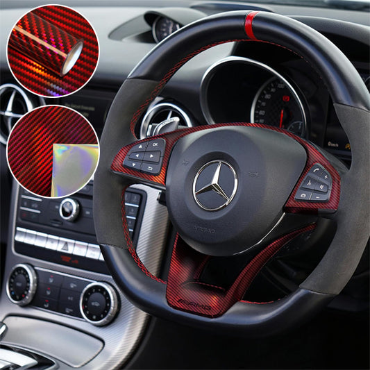 covering voiture laser rouge