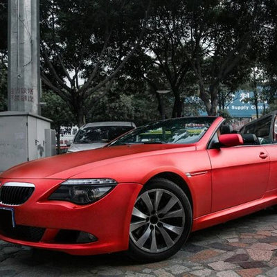 covering voiture bmw rouge