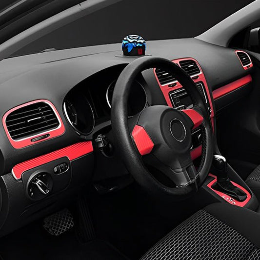 covering voiture rouge