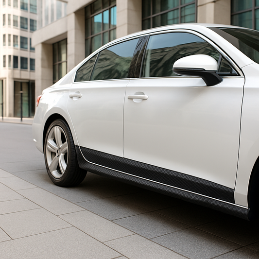 covering voiture 3d carbone bas porte