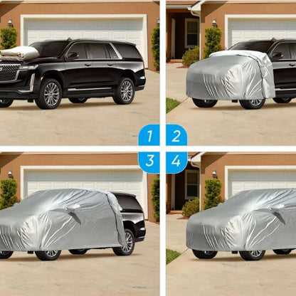 housse pour SUV installation