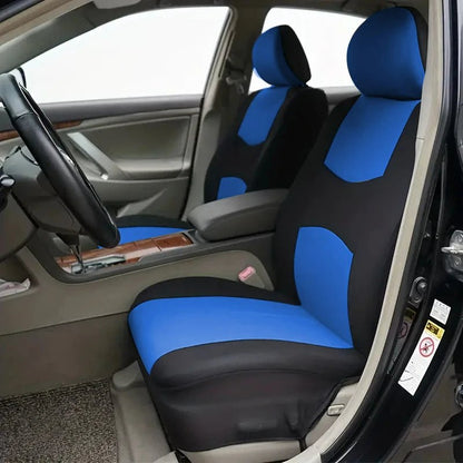 housse siege auto bleu