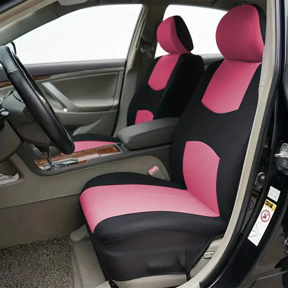 housse siege auto rose
