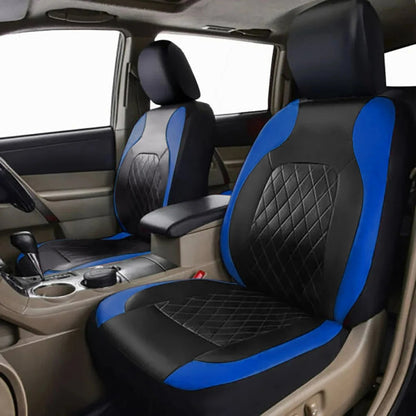 housse siege auto bleu