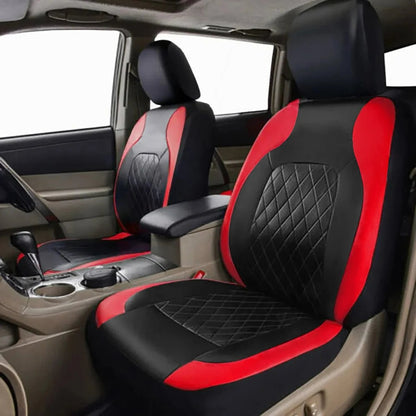 housse siege auto rouge