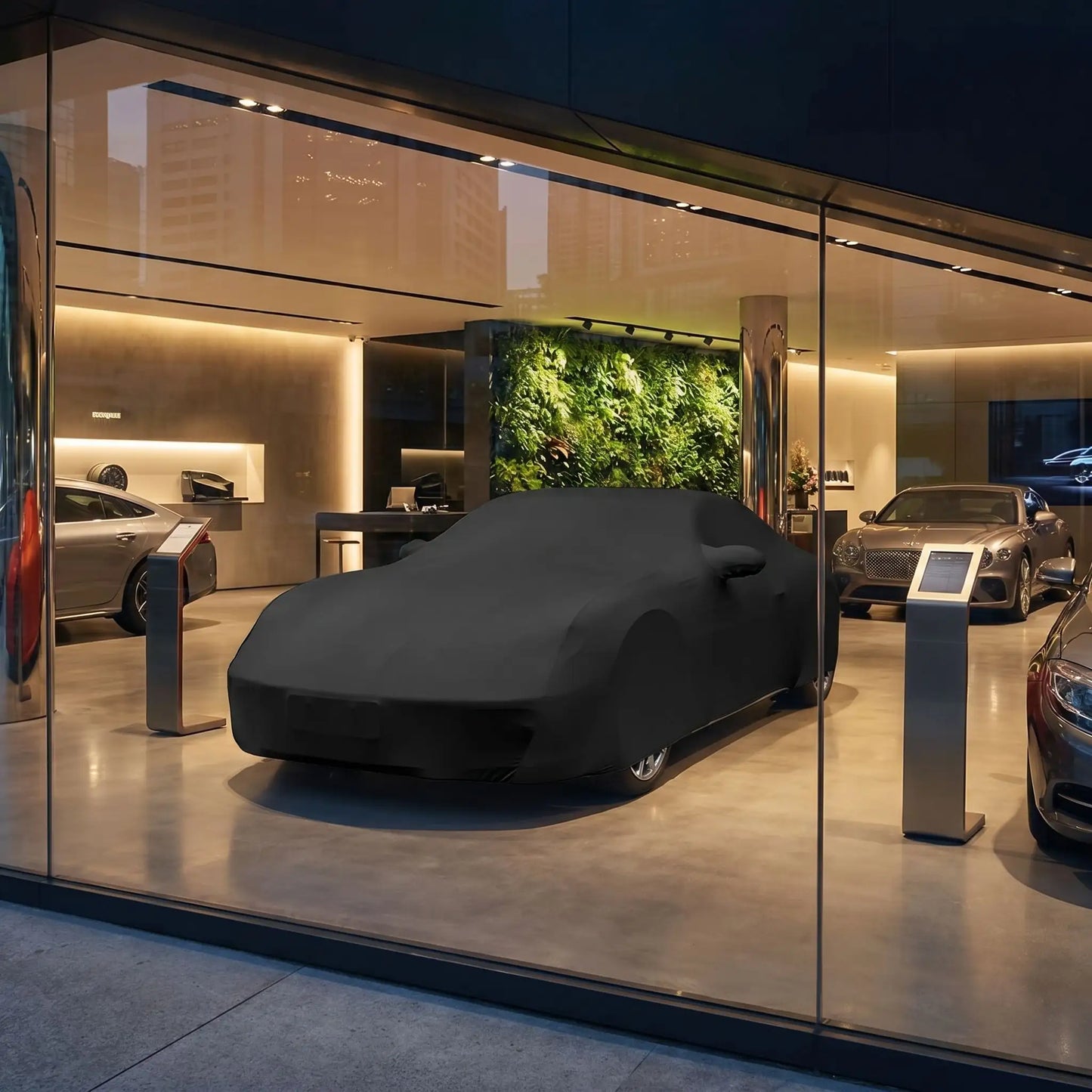 housse voiture concessionnaire auto