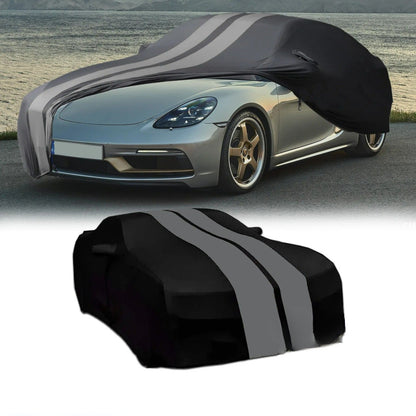 housse voiture noire et gris