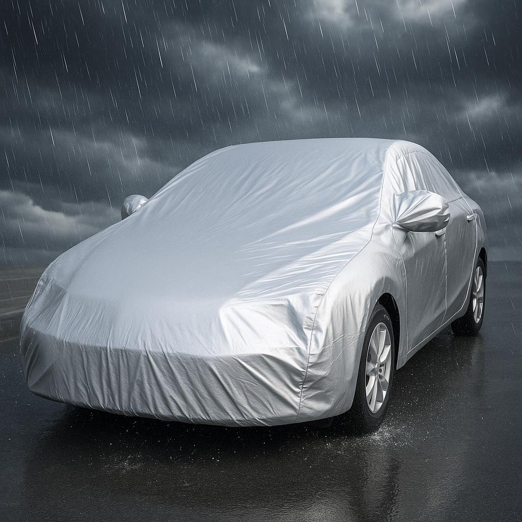 housse voiture protection sous la pluie