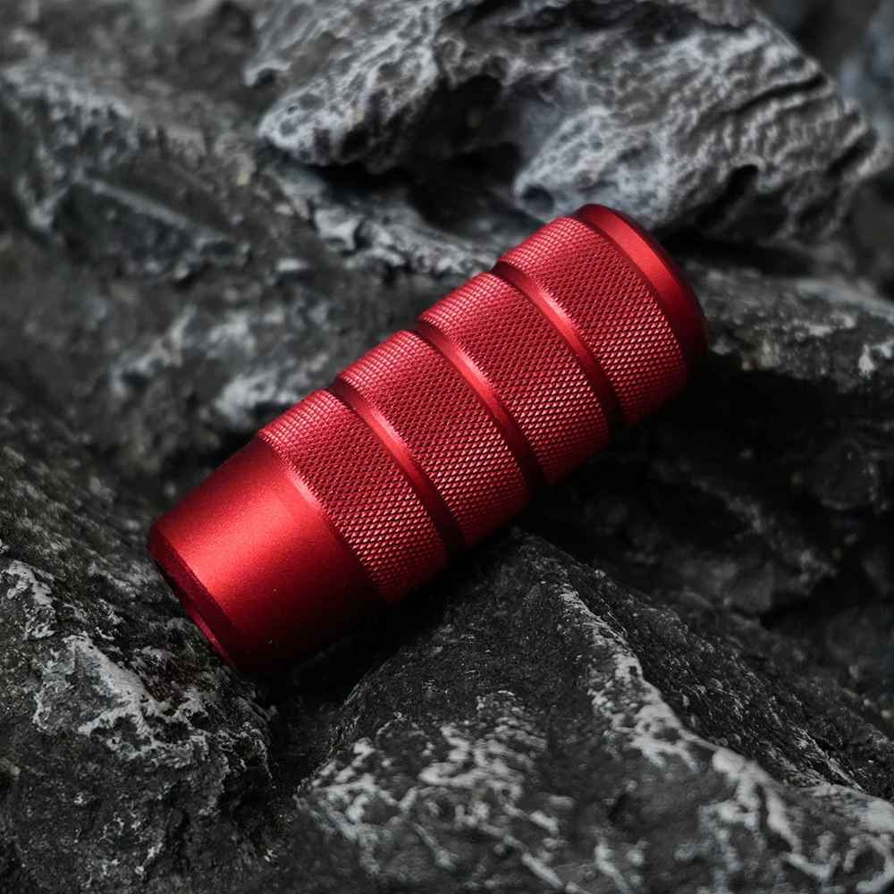 pommeau de vitesse rouge