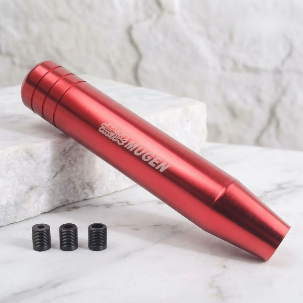 pommeau levier de vitesse rouge long