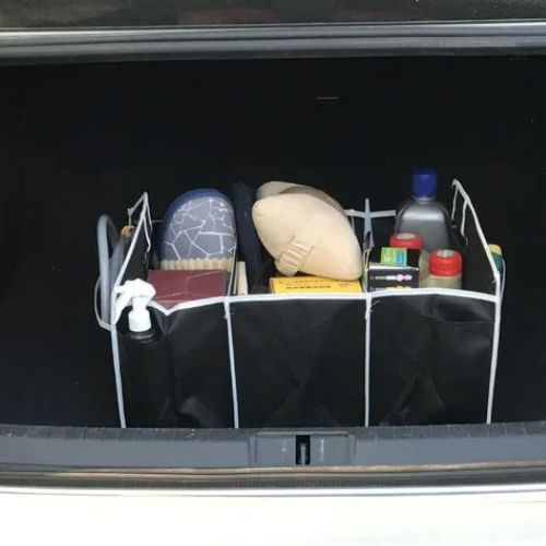 rangement coffre voiture agreable