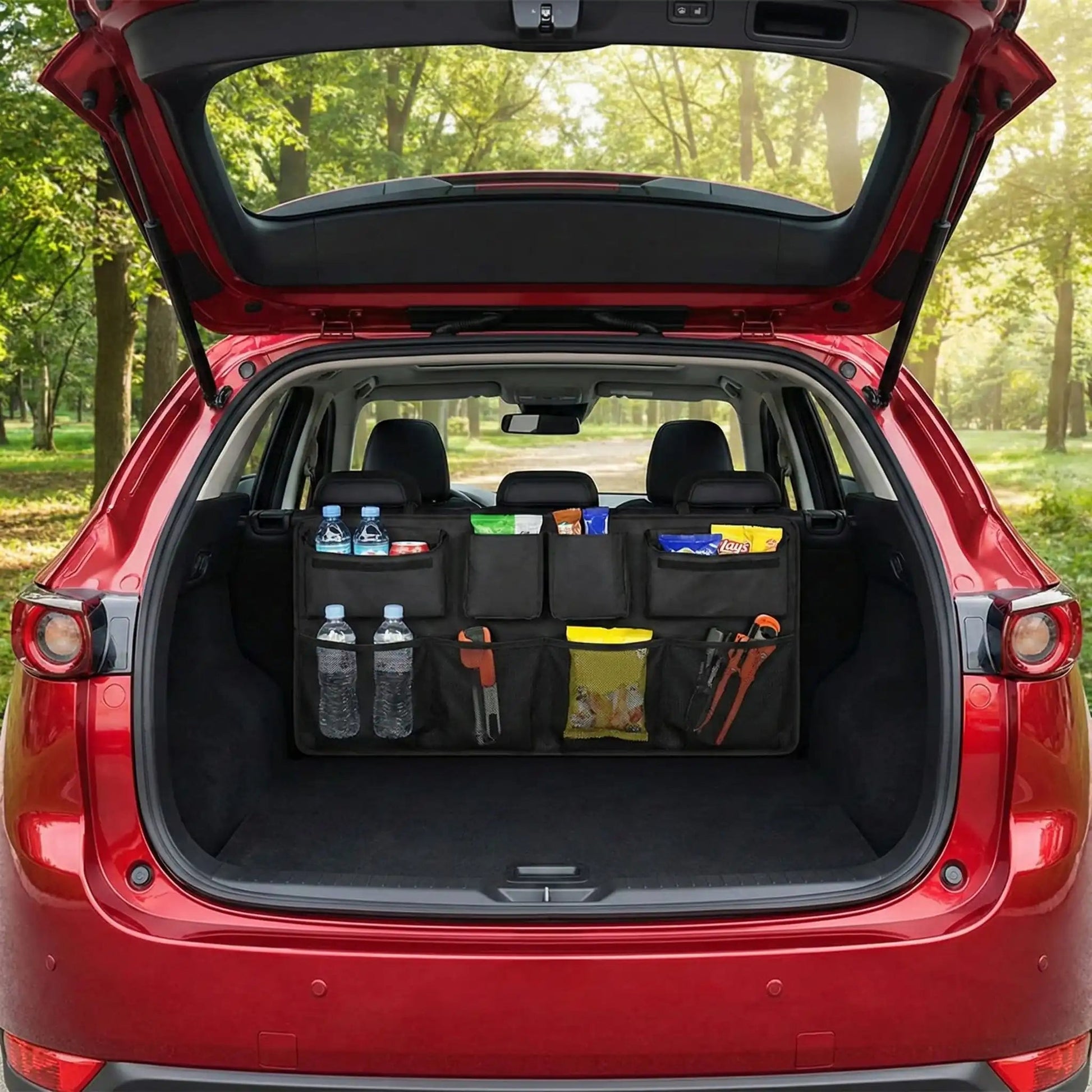 rangement coffre voiture multi-poche VUS