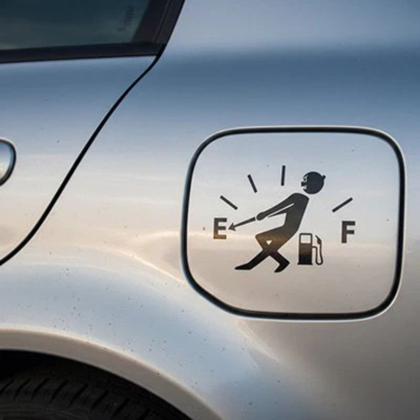 stickers voiture essence panne