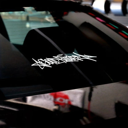 stickers voiture blanc