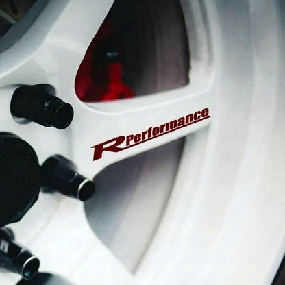 stickers voiture rouge